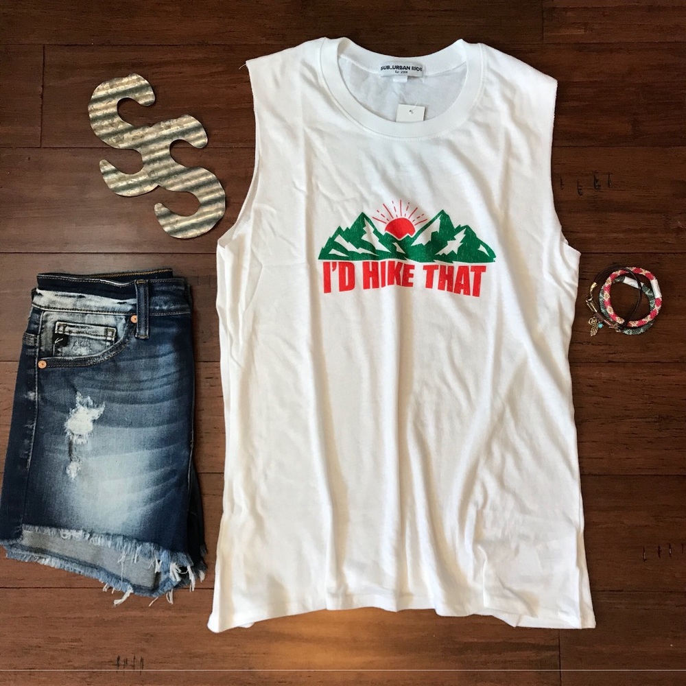 I’d hike that tank